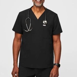 FIGS Black Scrub Set